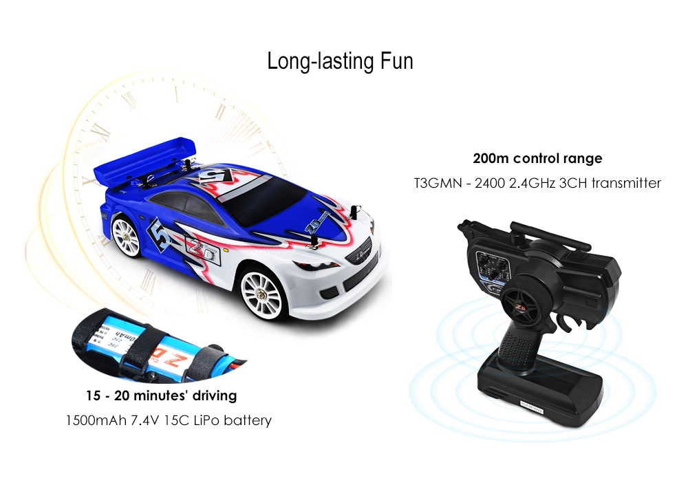 ZD Racing 16421 1:16 Brushless RC Sport Car - RTR