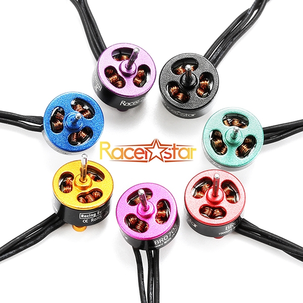 20X Racerstar Racing Edition 0703 BR0703 10000KV 1-2S Brushless Motor Dark Blue For 60 80 100 Frame