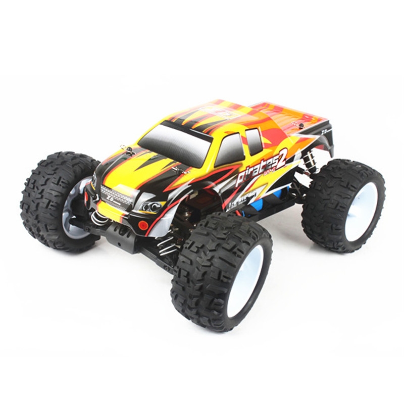 2 Batteries ZD Racing 08427 1/8 120A 4WD Brushless RC Car Monster Truck RTR