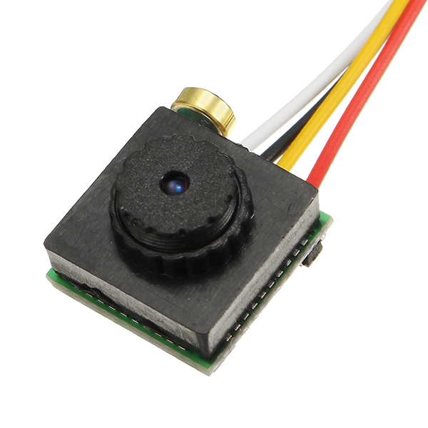 1080TVL 3.6mm 90 Degree 1/4 inch HD Color CMOS FPV AV Camera PAL/NTSC 