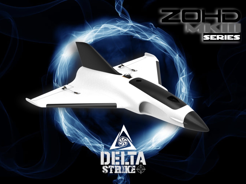 ZOHD Delta Strike 600mm Wingspan EPP FPV 50mm EDF Jet FPV Flying Wing