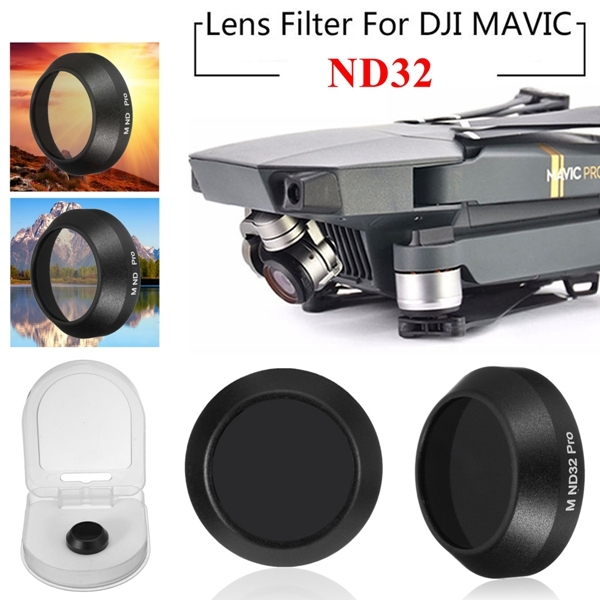 Camera Lens Filter Accessories Neutral ND8 / ND16 / ND32 HD Filter for DJI MAVIC Pro