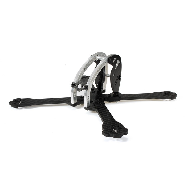 Realacc D215 215mm Carbon Fiber 4mm Arm FPV Racing X Frame w/ 5V & 12V PDB