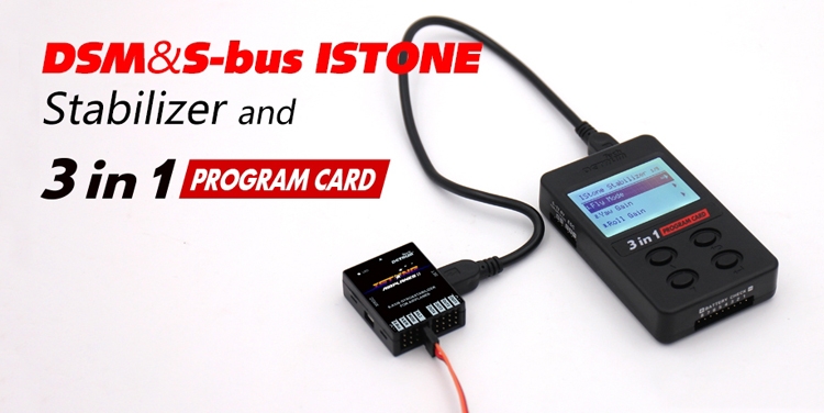 Dynam DetrumTech Istone-All 3-in-1 Program Card Combo For RC Model