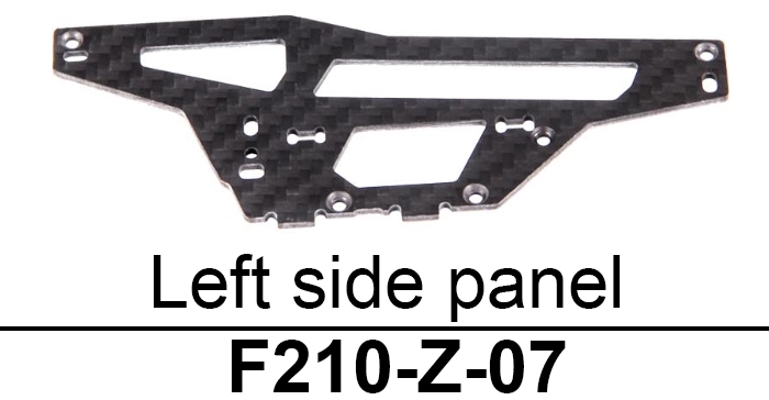 Extra Left-side Plate for Walkera F210 Multicopter RC Drone