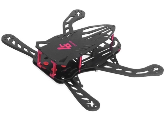 LISAMRC Cicada LS - 250 PCB Carbon Fiber Frame Kit Fitting for Multicopter DIY