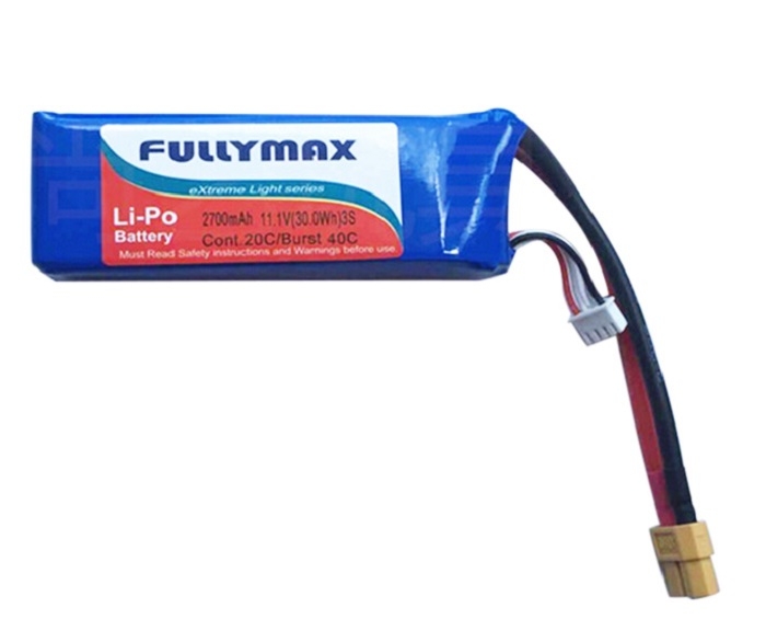 Extra Spare FULLYMAX 11.1V 2700mAh Battery for DJI Phantom Cheerson CX - 20 RC Quadcopter