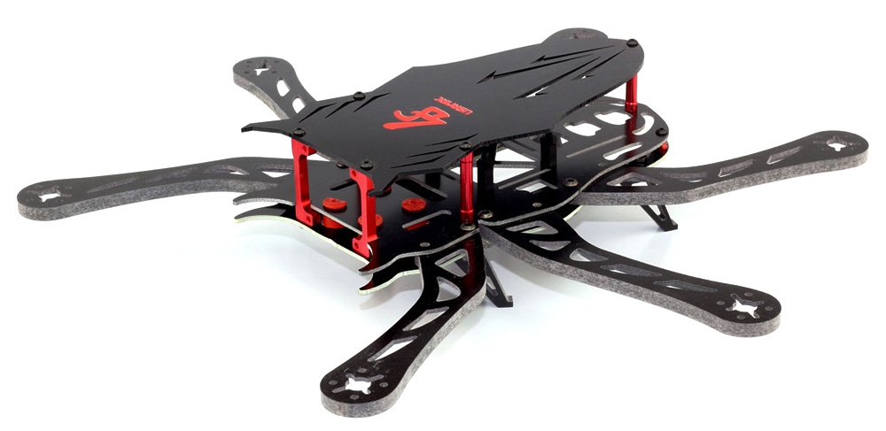 LISAMRC Beetle LS - 300 PCB Carbon Fiber Frame Kit Fitting for Hexacopter Multicopter DIY