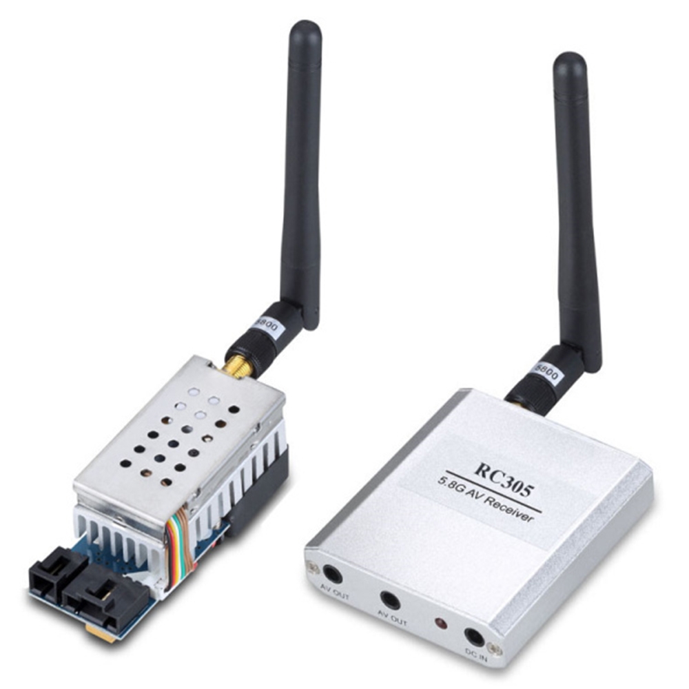 FPV 5.8GHz 500mw 8CH Wireless Audio Video Transmitter + Receiver ( TS352 + RC305 ) Combo