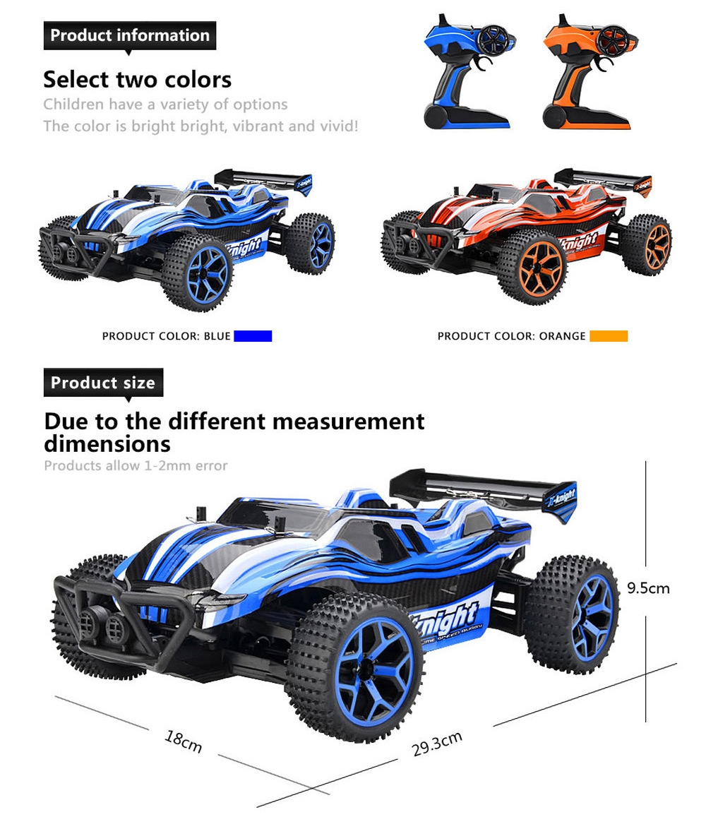 ZC X - Knight 333 - GS05B 1 : 18 Scale 2.4GHz 4CH 4 Wheel-drive Extreme Car RTR