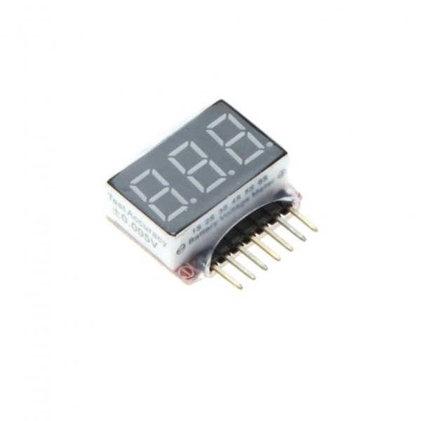 5Pcs 1S - 6S LED Lipo Battery Voltage Indicator Tester Checker