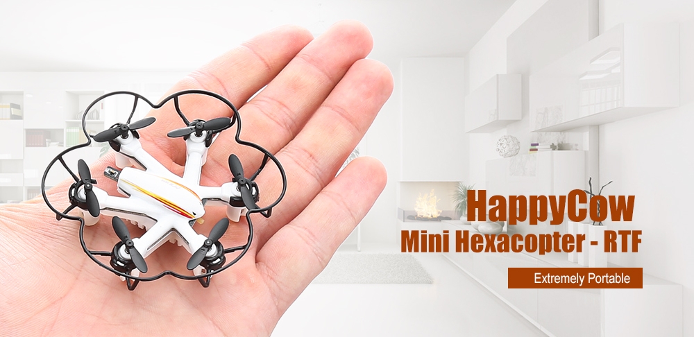 HappyCow Mini Hexacopter - RTF