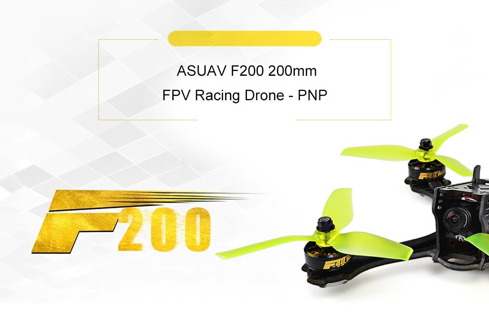 ASUAV F200 200mm FPV Racing Drone - PNP