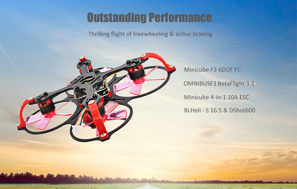 Eaglet - 85 85mm Mini FPV Racing Drone - PNP