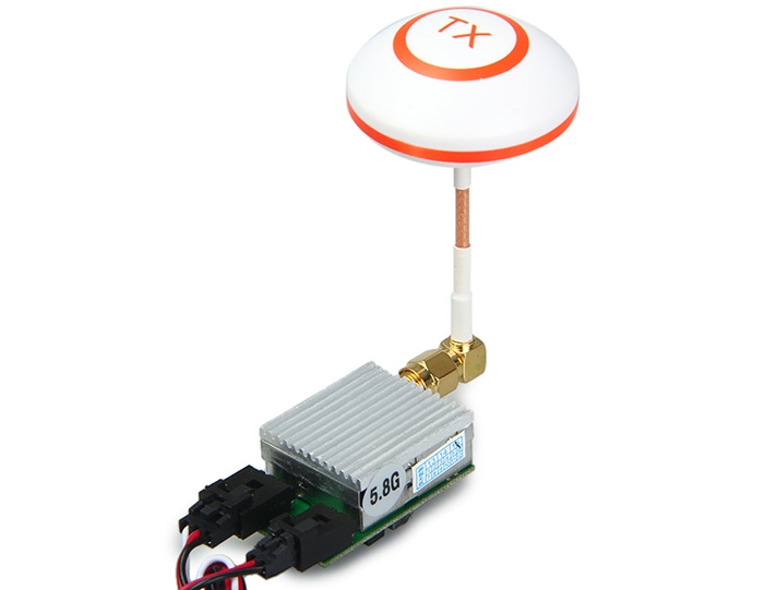 Extra 5.8GHz Receiver Set with Mushroom Antenna for FLYING 3D X8 7 inch FPV Transmitter