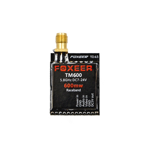 FOXEER TM600 5.8G 40CH 600mW Raceband Mini FPV Transmitter SMA Female