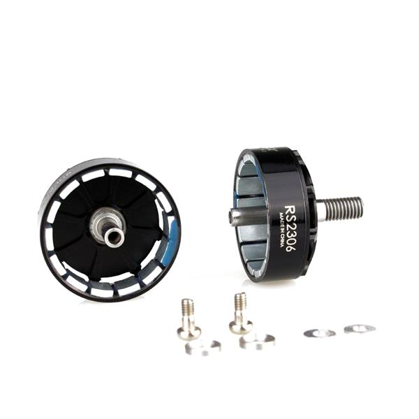 2 PC Emax RS2306 Motor Rotor for White Black Edition Spec Racing Motor CW Screw Thread with Screws