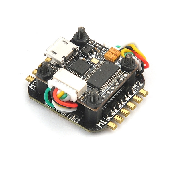 Super_S F4 2S Flight Controller Built-in Betaflight OSD + Super_S BS06D 4in1 Blheli_S 6A ESC