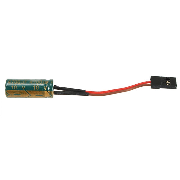 Transmitter Receiver Capacitor Low Voltage Protection for RC Quadcopter 