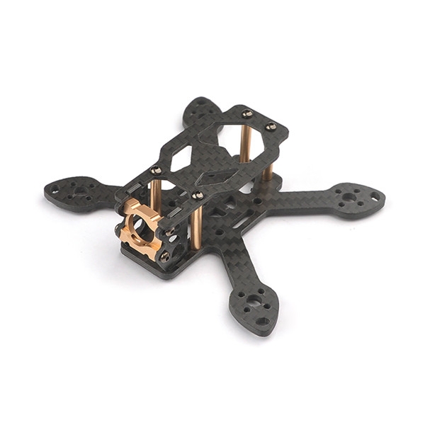 Happymodel Toad90 90mm Micro FPV 3K Carbon Fiber Frame Kit with CNC Aluminum Camera Mount