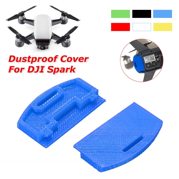 3D Printed Body Charging Plug Shock-proof Protector Dustproof Cover Guard Kit For DJI Spark Drone