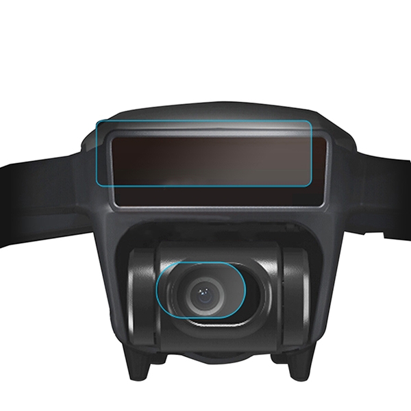 4Pcs HD Fiberglass Film Camera Lens 3D Sensor Screen Protector For DJI Spark RC Quadcopter  