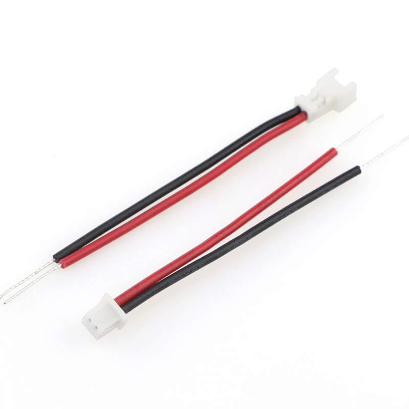 2PCS DIY Micro 1.25 Male & Female Connector Plug Cable For Blade Inductrix Tiny Whoop LIPO Battery