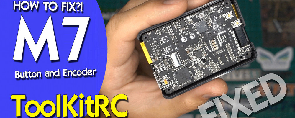 ToolKitRC M7 charger wheel encoder repair - how to
