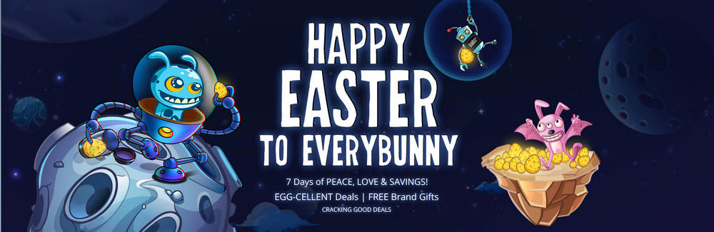 Easter EGGS - find your bunny deal