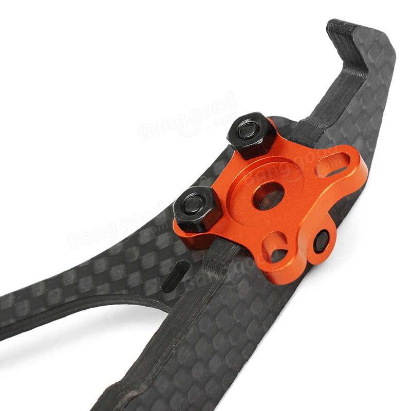 Realacc Real1 220mm 5 Inch 4mm Thickness Vertical Arm CNC Carbon Fiber FPV Racing Frame